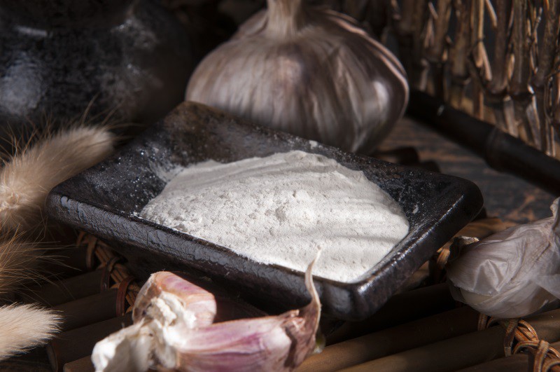 Naturligt vitlökspulver