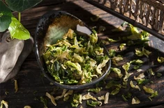 Naturlig torkad kål